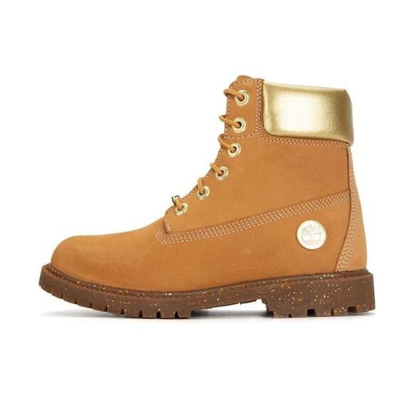 Timberland Heritage 6 inch Waterproof Women's Boots - Color: Wheat - Size: 9.5 - Picture 2 of 7